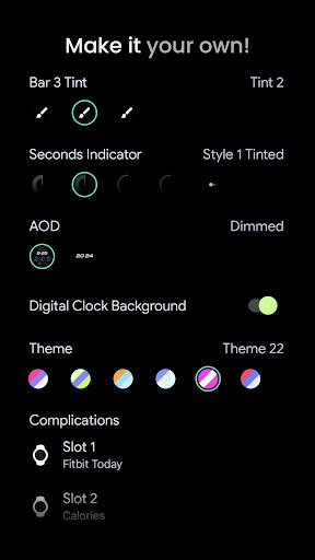 Active 2: Watch face ekran görüntüsü