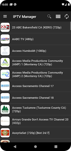 IPTV Manager(Player) ekran görüntüsü