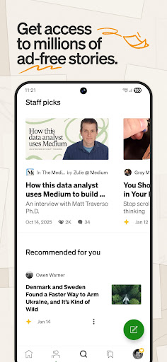 Medium ekran görüntüsü