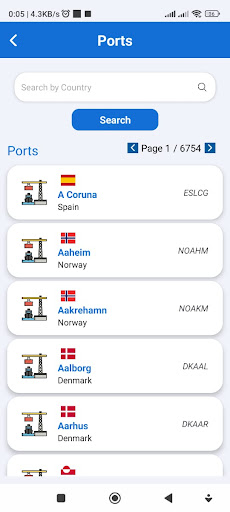 Marine and Vessel Tracker ekran görüntüsü