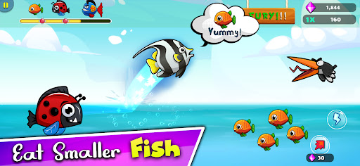 Aqua Fury: Feeding Fish Frenzy ekran görüntüsü