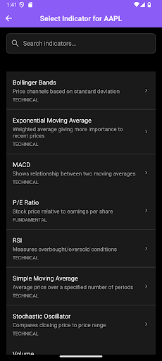 Stocks Notifier ekran görüntüsü