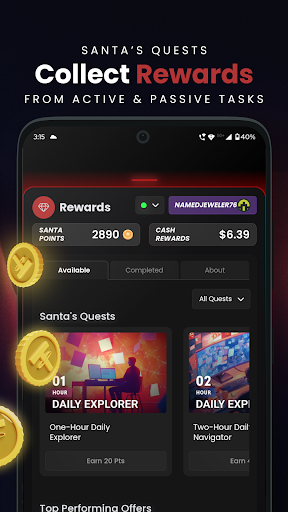 Santa Browse : Earn Money ekran görüntüsü