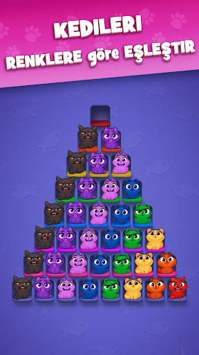 Kitty Sort: Twisted Tails ekran görüntüsü