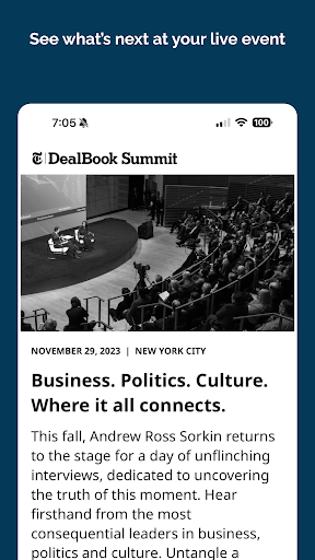DealBook Summit ekran görüntüsü