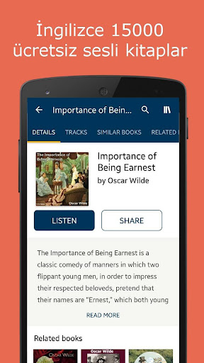 50000 eBooks & AudioBooks ekran görüntüsü