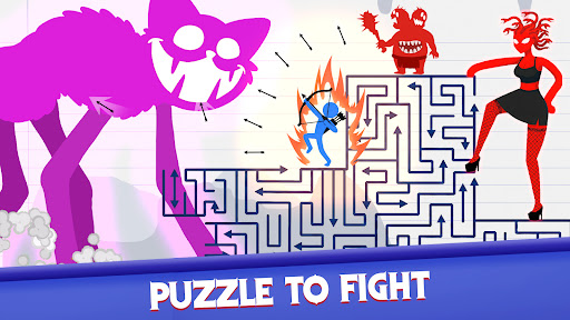 Arrow Escape: Stickman Fight ekran görüntüsü