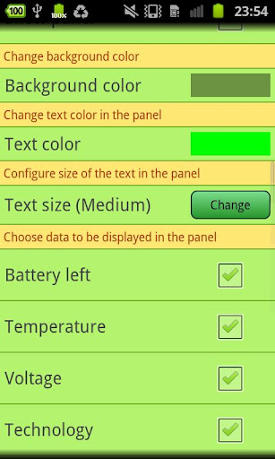 Battery Widget 2D ekran görüntüsü