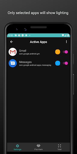 NotifyEdge - Edge Lighting ekran görüntüsü