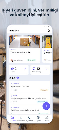SafetyCulture (iAuditor) ekran görüntüsü