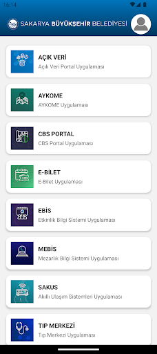 SBB Kurumsal ekran görüntüsü