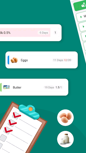 Food List Tracking & Shopping ekran görüntüsü