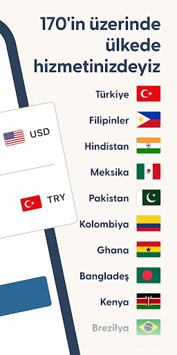 Remitly: Hemen para gönderin ekran görüntüsü