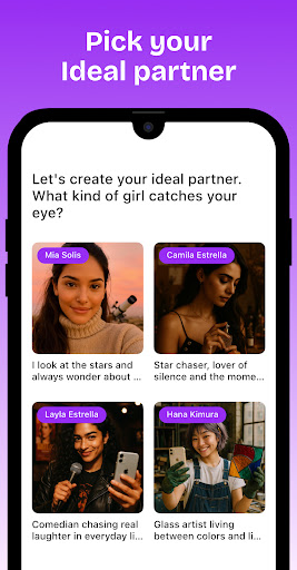 Girly - AI Girlfriend Chat ekran görüntüsü
