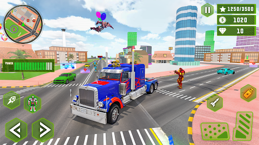Truck Game - Car Robot Games ekran görüntüsü