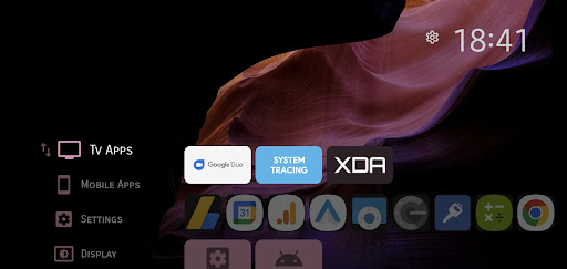 Projectivy Launcher ekran görüntüsü