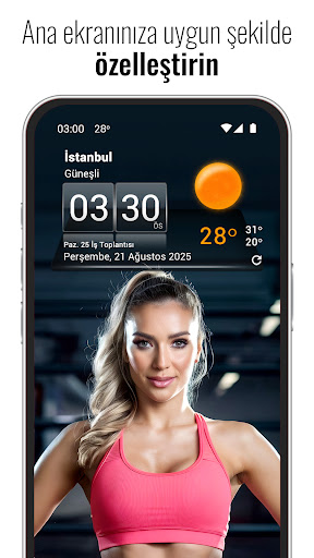 3D Sense Clock & Weather ekran görüntüsü