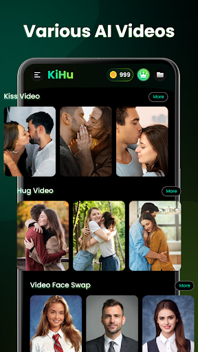 AI Hug & Kiss Video : KiHu ekran görüntüsü
