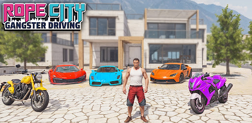 Rope City Gangster Open World ekran görüntüsü
