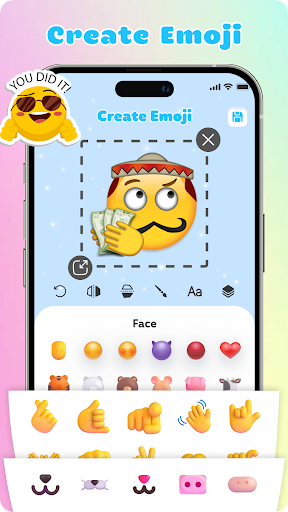 Emoji Yapıcı ve Birleştirme ekran görüntüsü