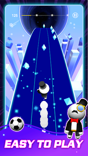 Cyber Rolling Music Ball Game ekran görüntüsü