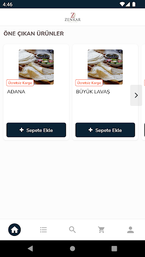 Zenkar Gıda ekran görüntüsü