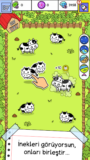 Cow Evolution: Clicker Game ekran görüntüsü