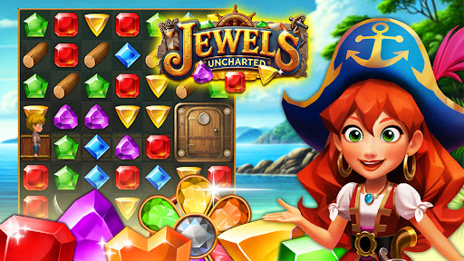 Jewels Uncharted:Match3 Puzzle ekran görüntüsü