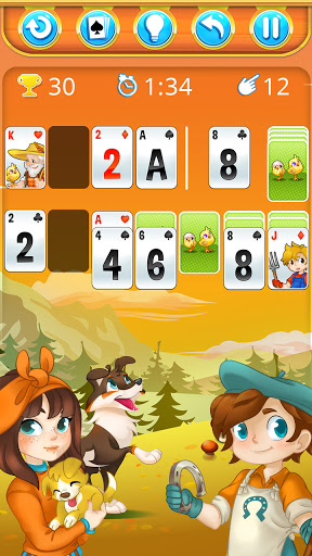Happy Farm Solitaire ekran görüntüsü