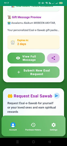 Darood Salam Esal Sawab ekran görüntüsü