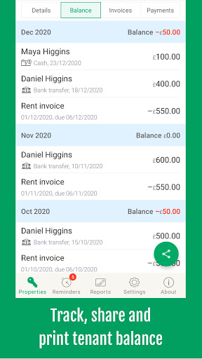 Landlordy property manager app ekran görüntüsü