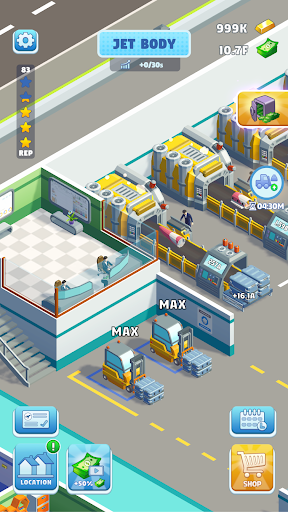 Rogue Runways: Idle Jet Tycoon ekran görüntüsü