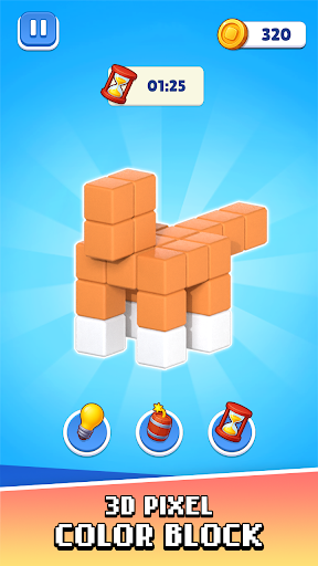 Pixel Block: Color Break 3D ekran görüntüsü