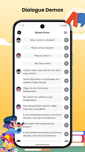 Learn English via Portuguese ekran görüntüsü