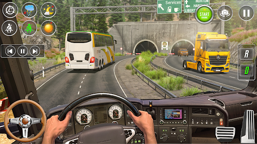 Mega Truck Driving Truck Game ekran görüntüsü