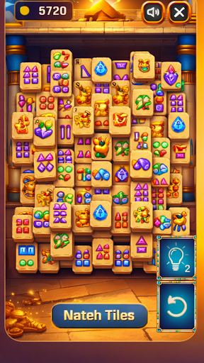 Egypt Mahjong Solitaire ekran görüntüsü