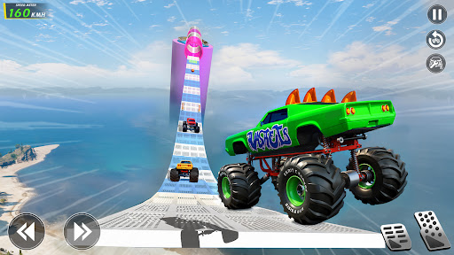 Mega Ramp Monster Truck Stunts ekran görüntüsü