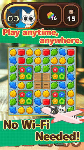 Cat Pop'n Match ekran görüntüsü