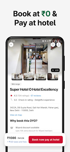 OYO: Hotel Booking App ekran görüntüsü