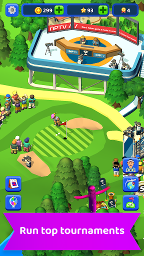 Idle Golf Club Manager Tycoon ekran görüntüsü