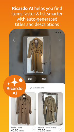 Ricardo: buy & sell ekran görüntüsü