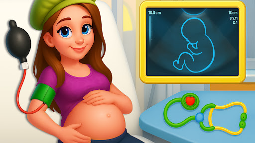 Pregnant Mommy Care Games ekran görüntüsü