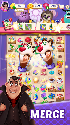 Monster Friends: Merge & Story ekran görüntüsü