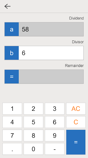Modulo Calculator ekran görüntüsü