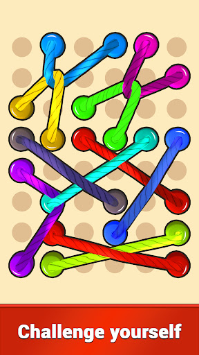 Tangle Rope 3D: Sorting Puzzle ekran görüntüsü