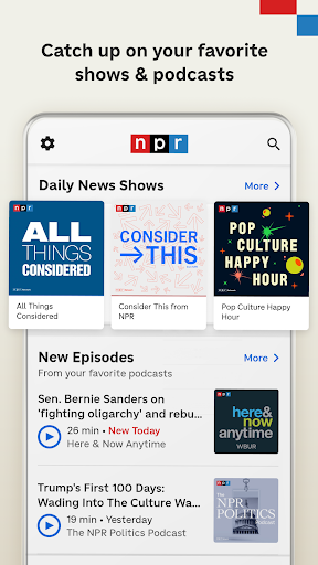 NPR: National & Local News ekran görüntüsü