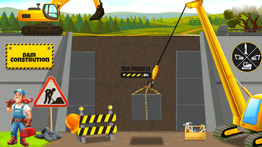 Build Dam Simulator City Game ekran görüntüsü
