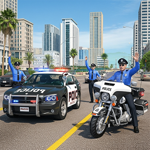 City Police Cop Car Chase Game