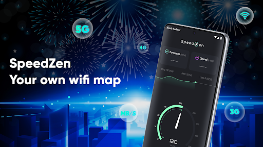 Speed Test 5G, Wifi - SpeedZen ekran görüntüsü