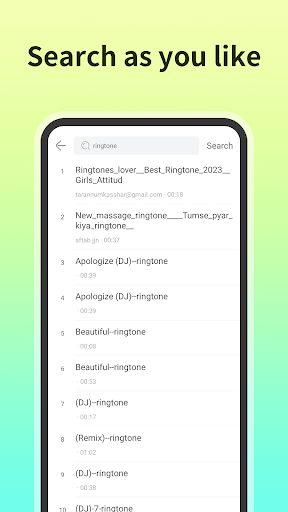 Ringtone Maker - Music Player ekran görüntüsü